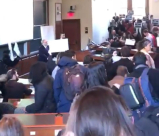  بالفيديو: طلاب بجامعة هارفارد ينسحبون من محاضرة للقنصل الإسرائيلي